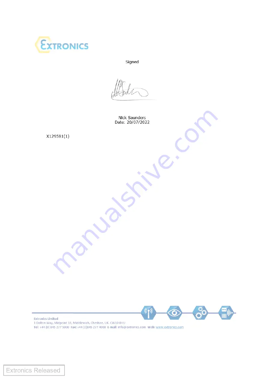 extronics iTAG Operating Manual Download Page 15