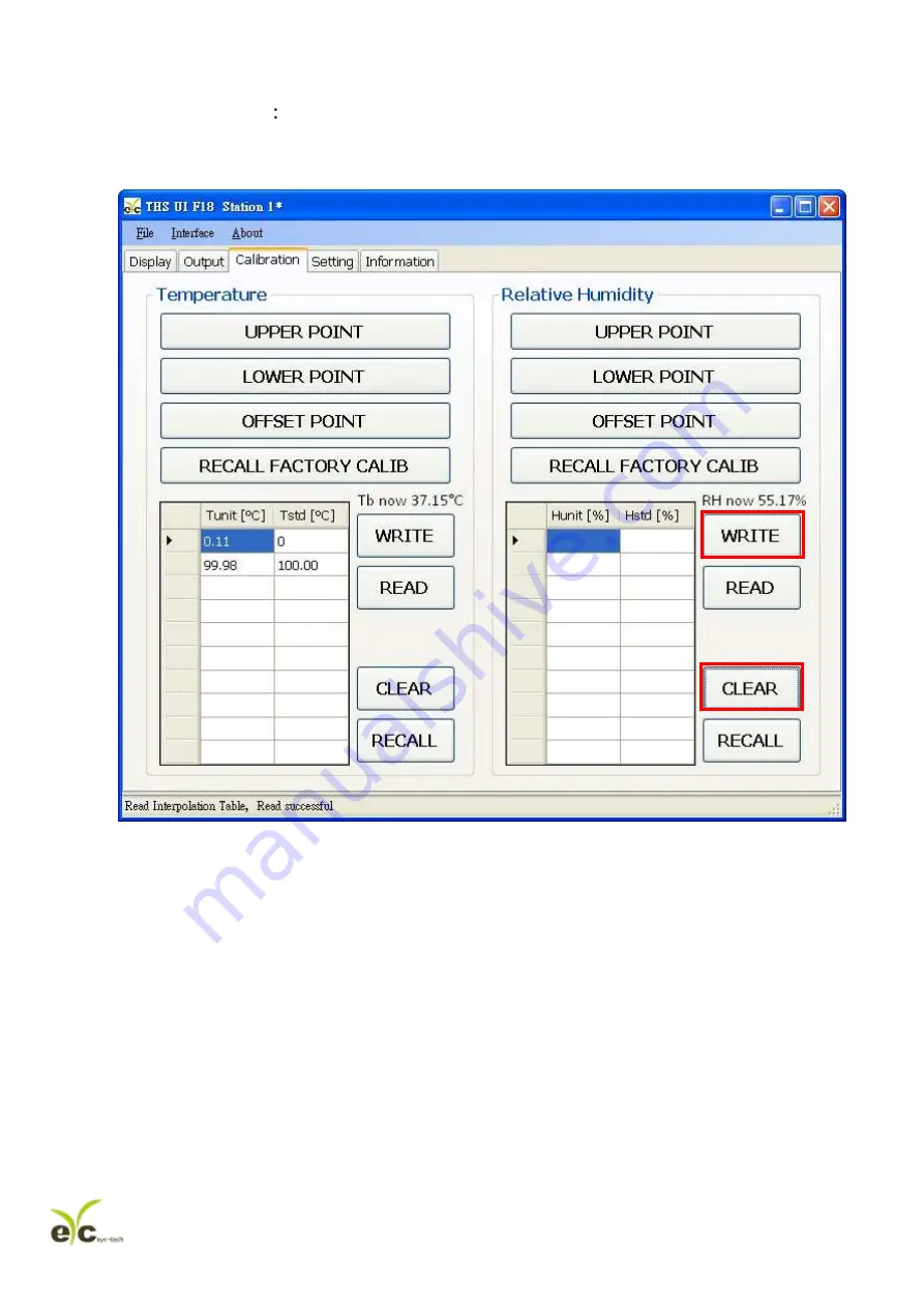 EYC THS301 Operation Manual Download Page 59