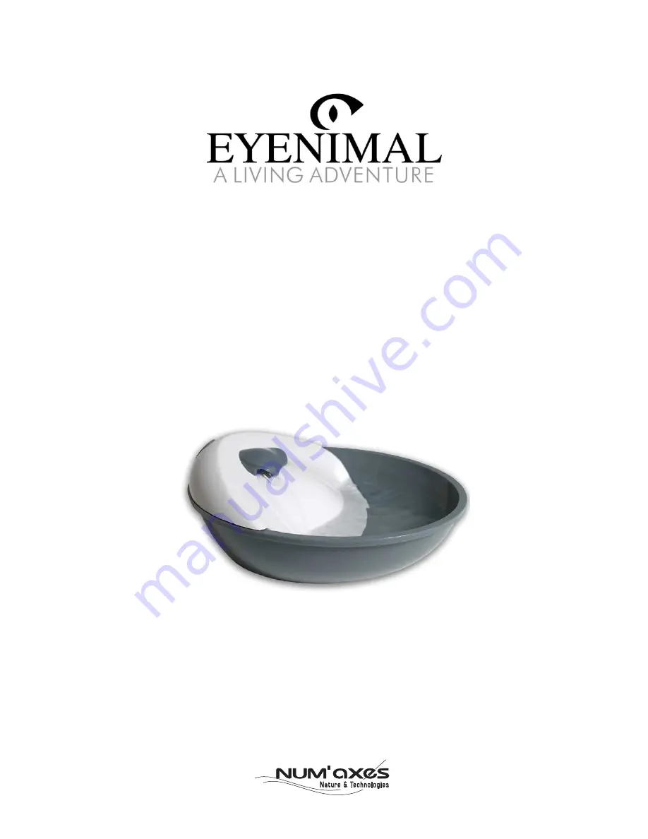 EYENIMAL CLASSIC PET FOUNTAIN Скачать руководство пользователя страница 1