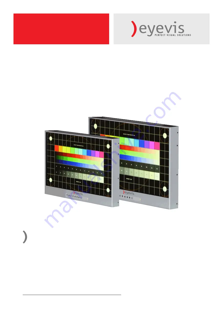 Eyevis EYE-LCD-1700-HB-BC User Manual Download Page 1