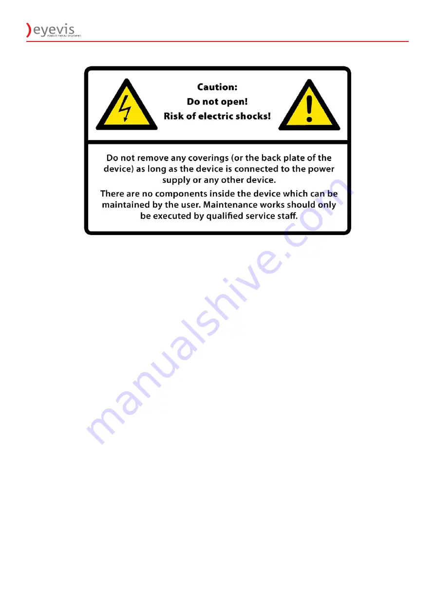 Eyevis EYE-LCD4600-SN Series User Manual Download Page 5