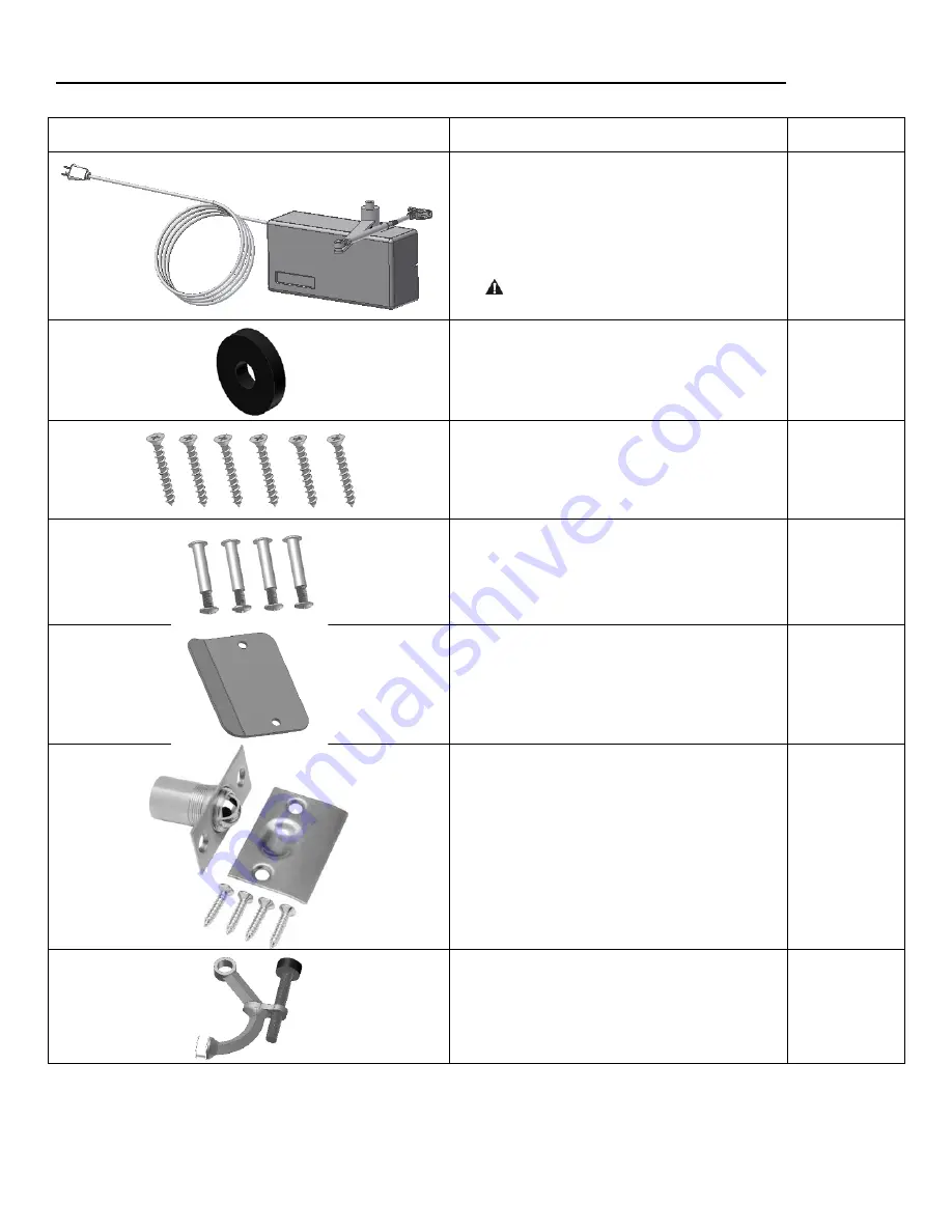 EZ-ACCESS CONCIERGE 23DL Installation Manual Download Page 4