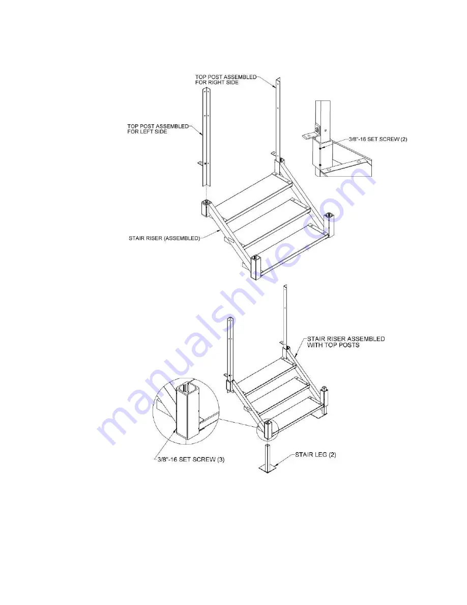 EZ-ACCESS Pathway Stair System Скачать руководство пользователя страница 8