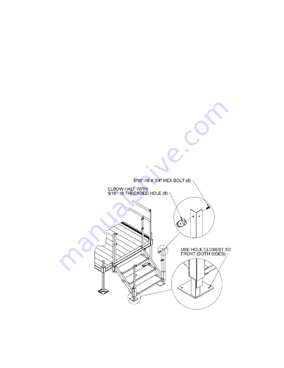 EZ-ACCESS Pathway Stair System Assembly Manual Download Page 11