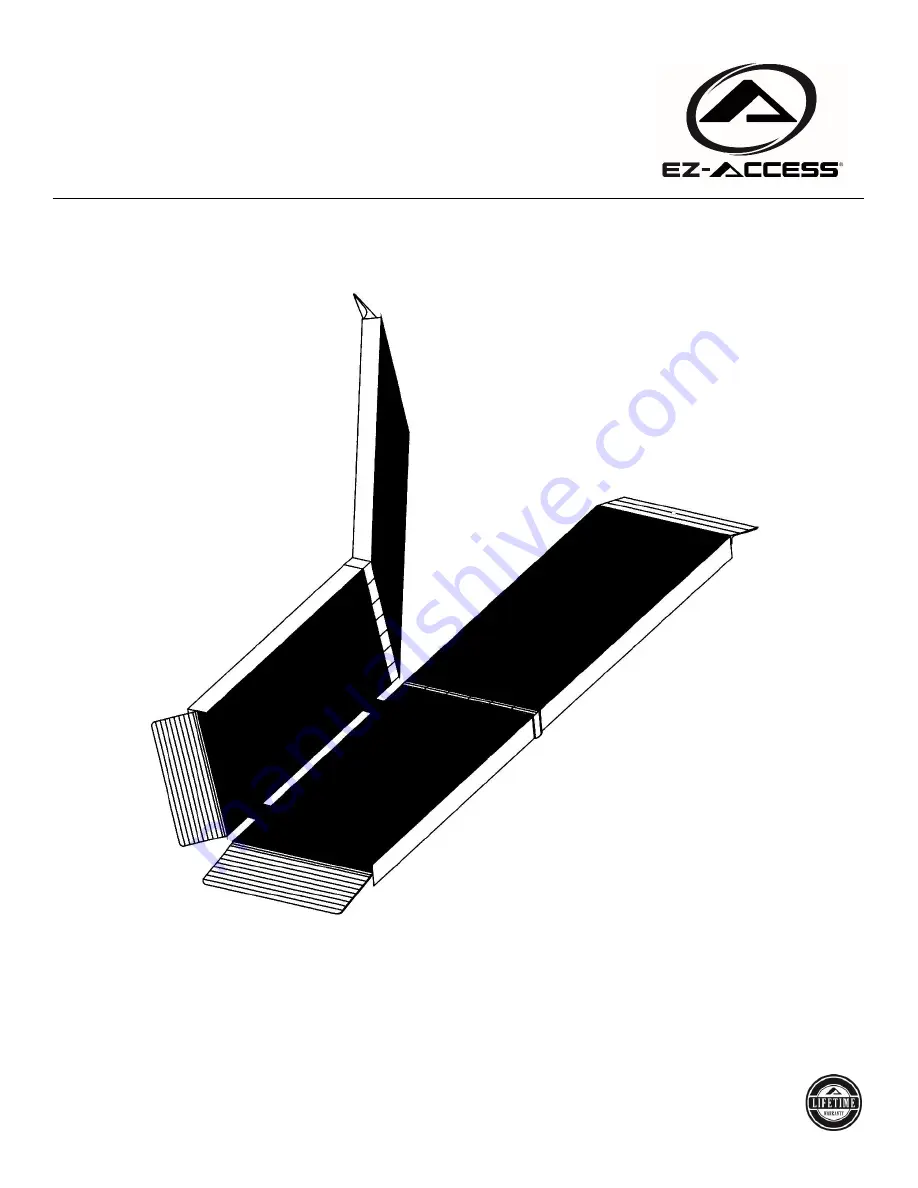 EZ-ACCESS SUITCASE Trifold AS Instructions Manual Download Page 1