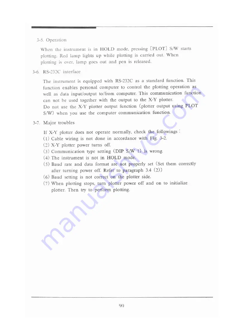 EZ Digital OS-3020D Operation Manual Download Page 90