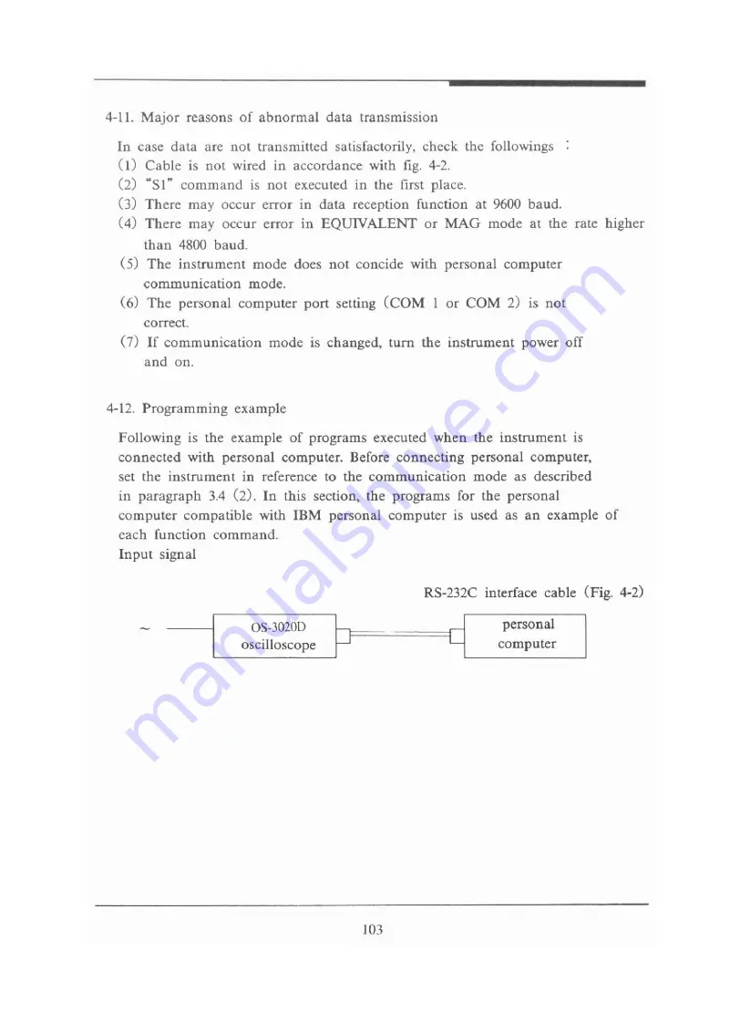 EZ Digital OS-3020D Operation Manual Download Page 103