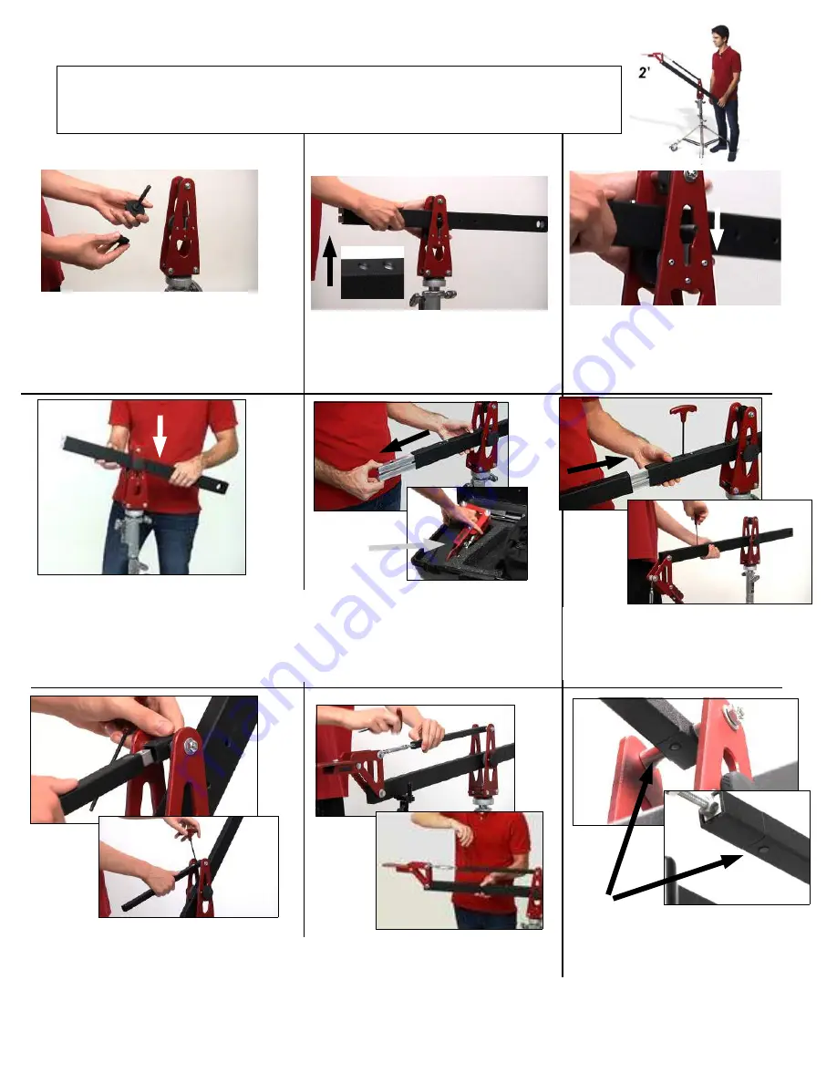 EZ FX Skinny Jib User Manual Download Page 6