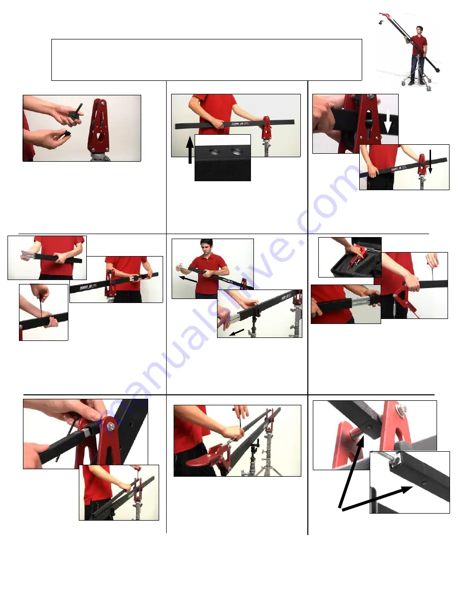 EZ FX Skinny Jib User Manual Download Page 9