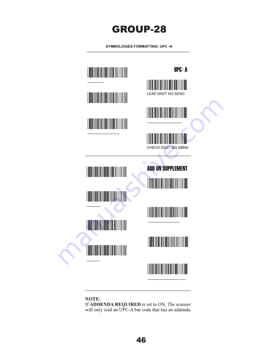 Ez One Shot BAR CODE SCANNER Скачать руководство пользователя страница 48