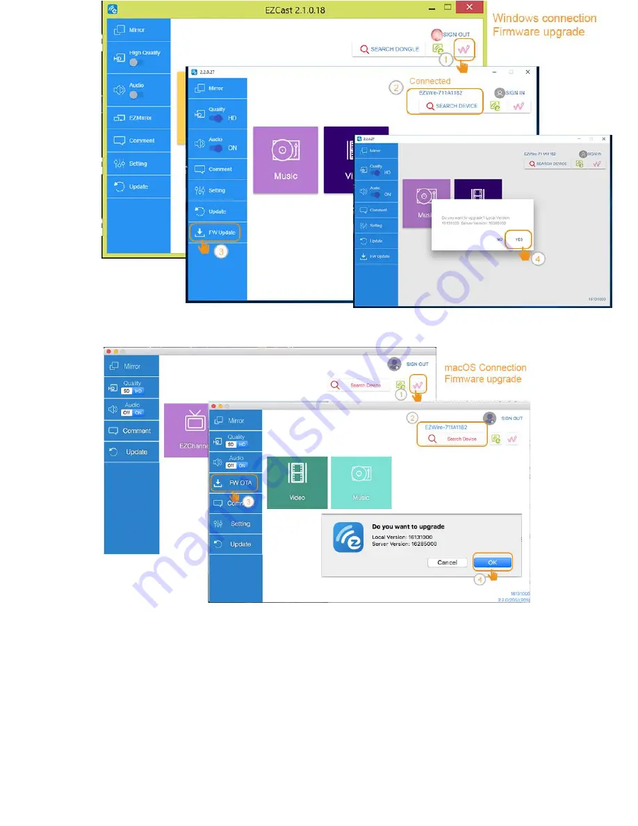 EZCast Wire User Manual Download Page 19