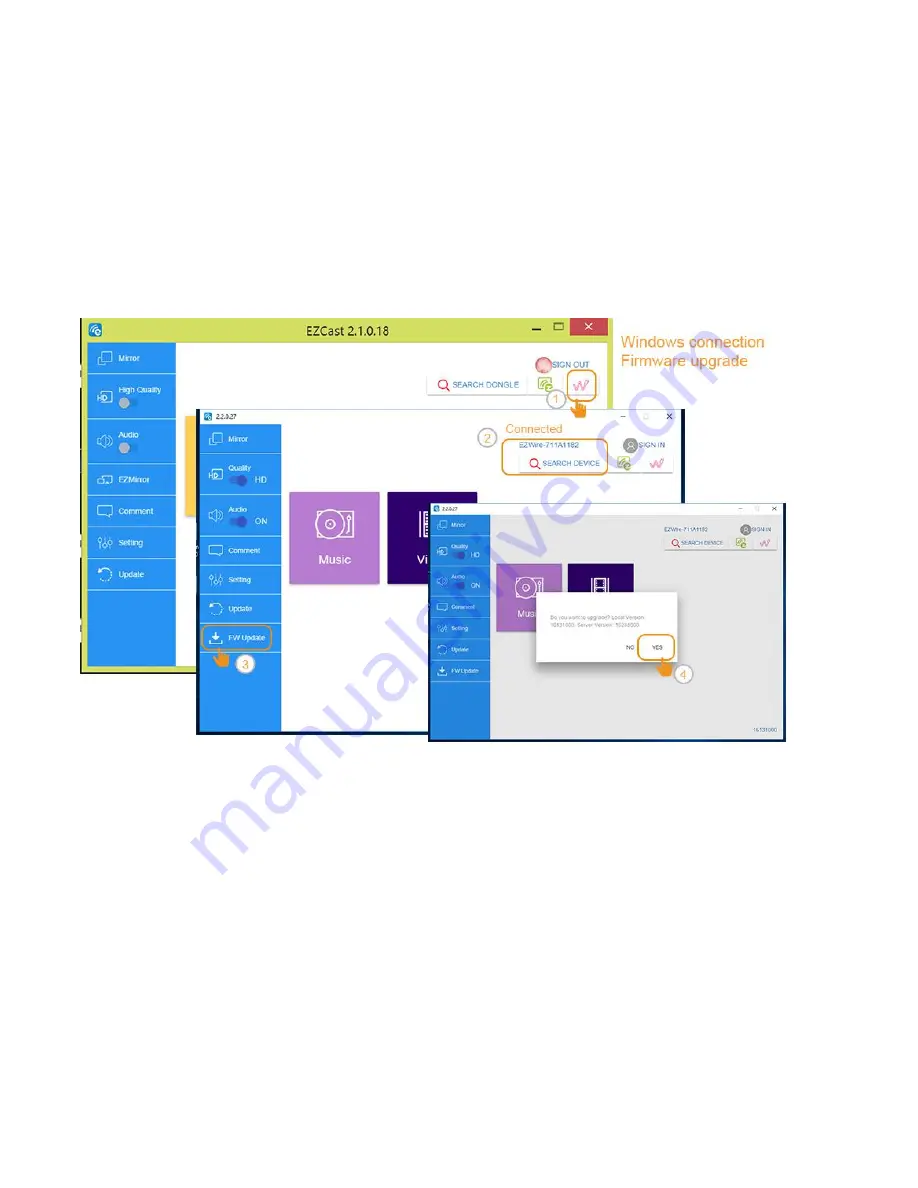 EZCast Wire User Manual Download Page 20