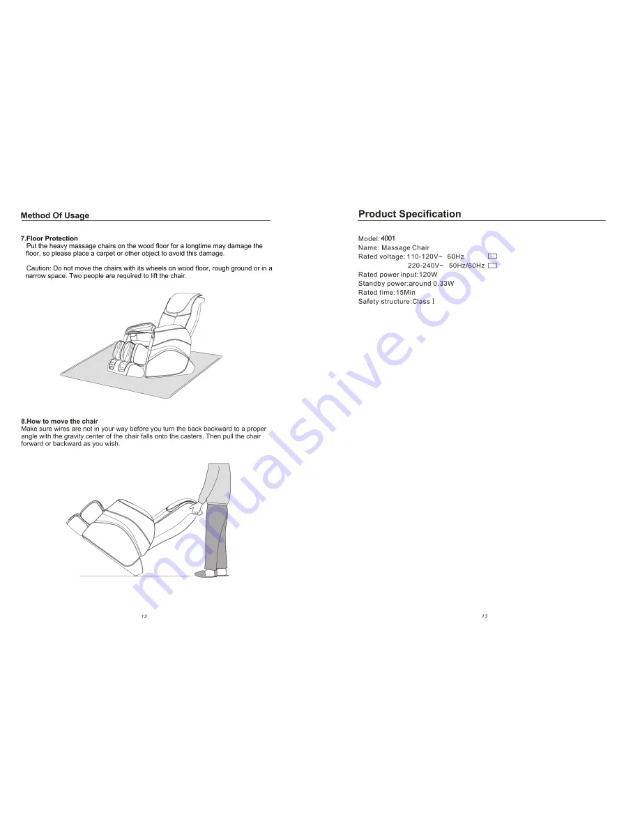 EZee Life 4001 Operation Instructions Manual Download Page 8