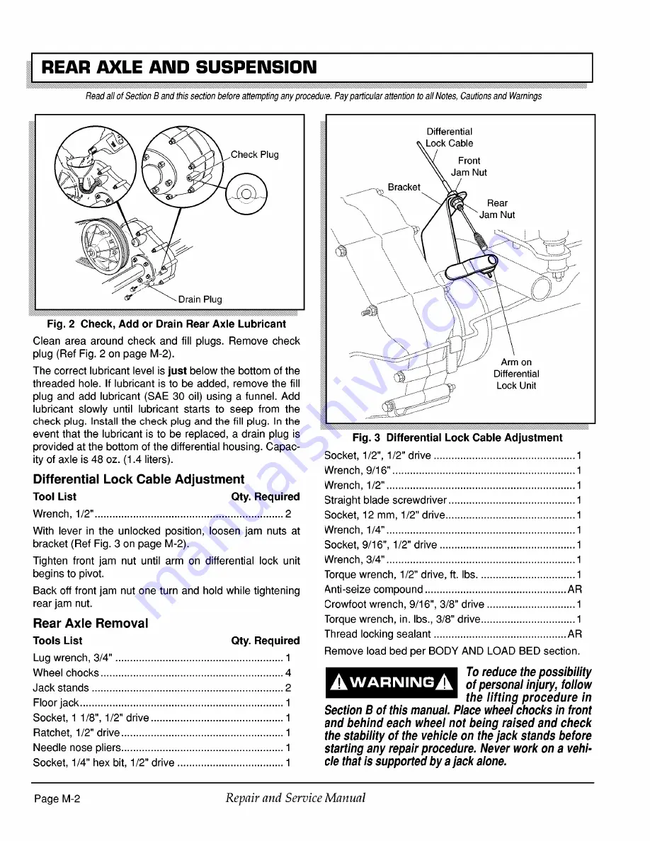 Ezgo WorkHorse ST 480 Technician'S Repair And Service Manual Download Page 122