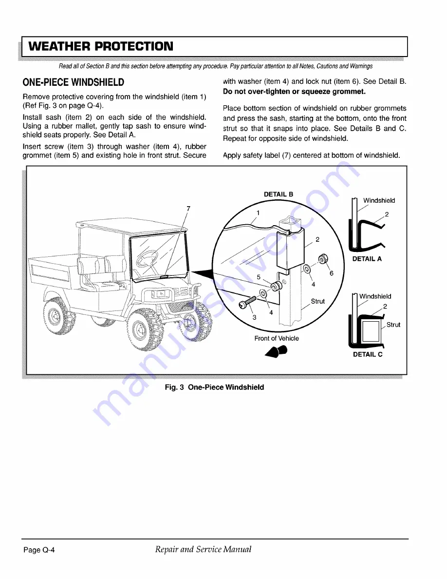 Ezgo WorkHorse ST 480 Technician'S Repair And Service Manual Download Page 148