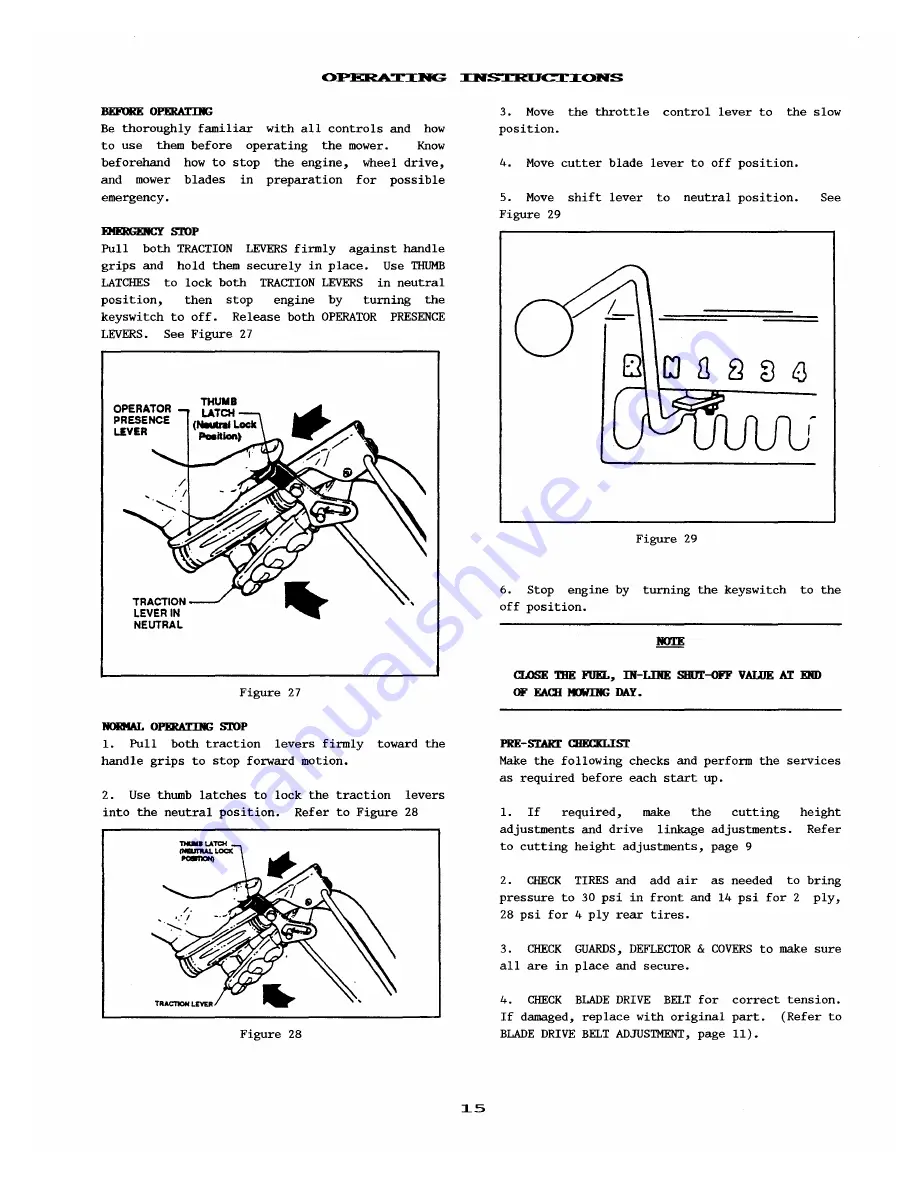 F.D. Kees MKW36121 Operator Instruction And Safety Manual Download Page 15