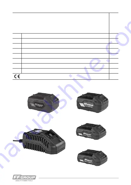 F.F. Group 41 323 Original Instructions Manual Download Page 2