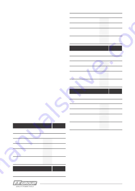 F.F. Group 41 323 Original Instructions Manual Download Page 22