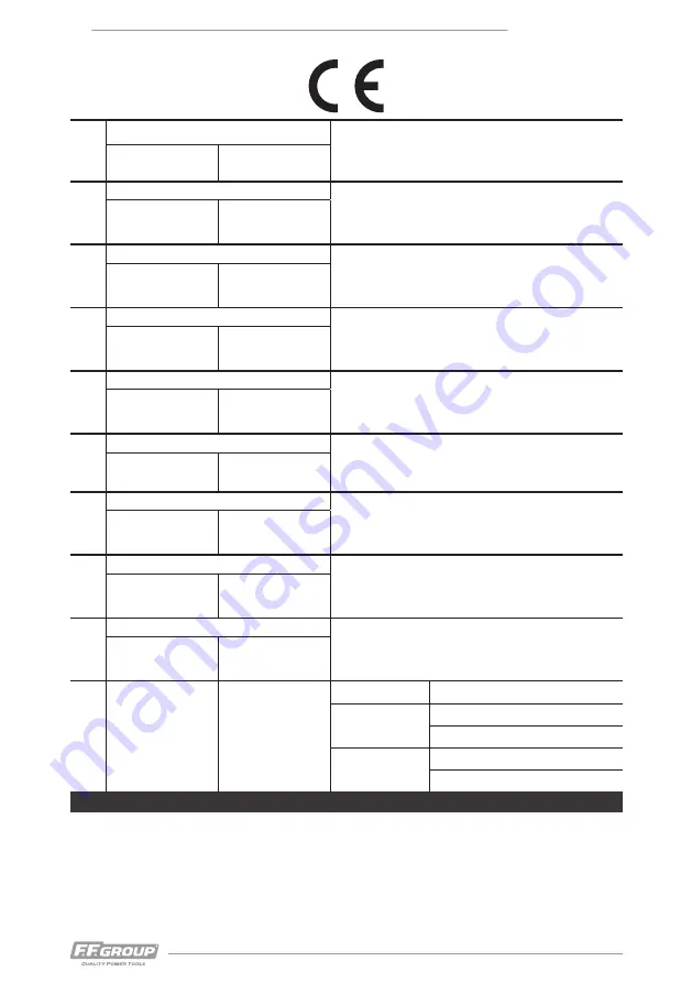 F.F. Group 41306 Instructions Manual Download Page 56