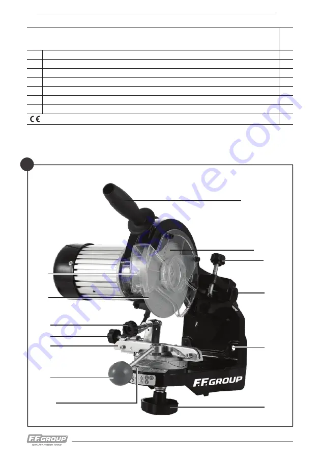 F.F. Group 46 508 Instructions Manual Download Page 2