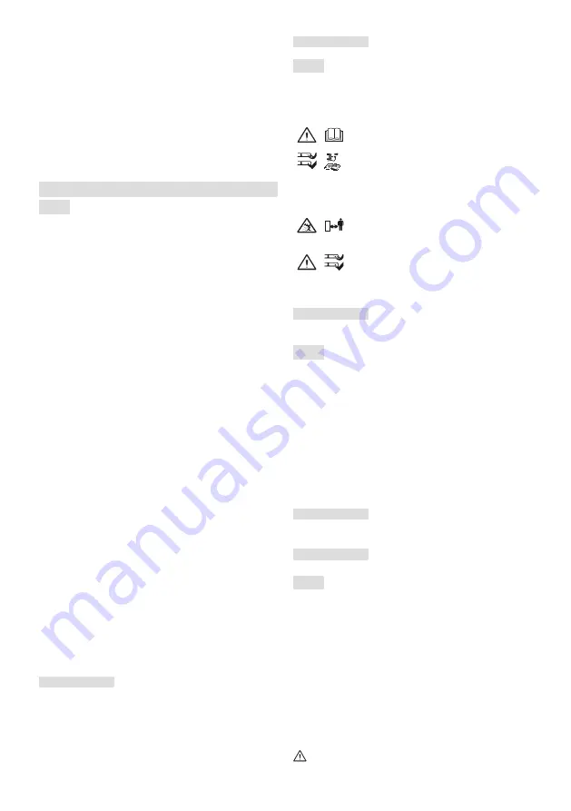 F.F. Group CP1 484 W Operator'S Manual Download Page 22