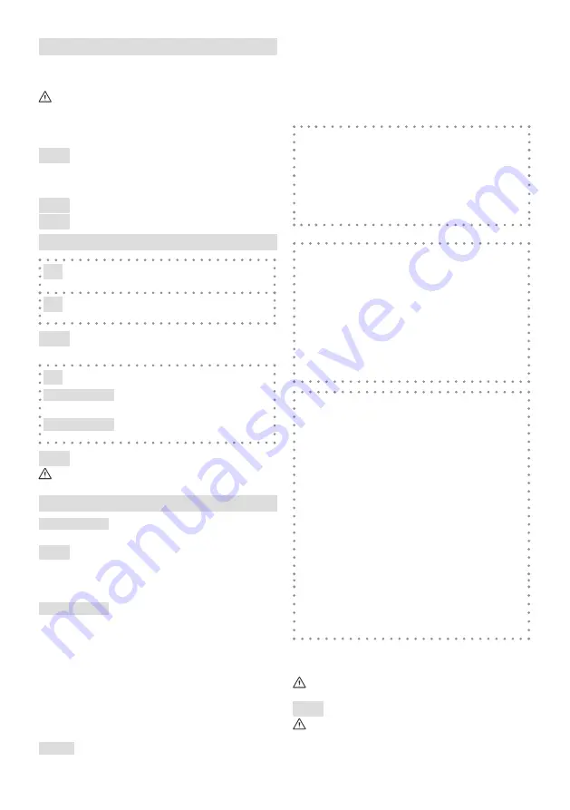 F.F. Group CP1 484 W Operator'S Manual Download Page 23