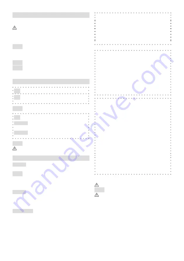 F.F. Group CP1 484 W Operator'S Manual Download Page 79