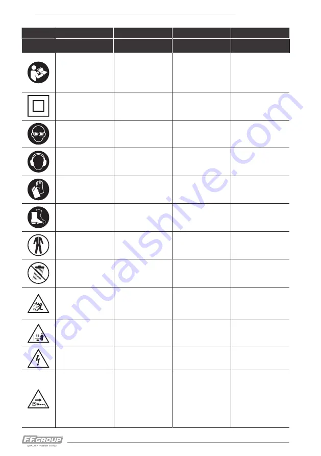 F.F. Group ELM 32 Original Instructions Manual Download Page 6