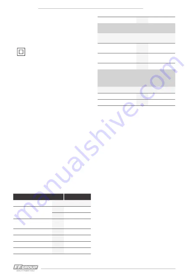 F.F. Group ELM 32 Original Instructions Manual Download Page 16