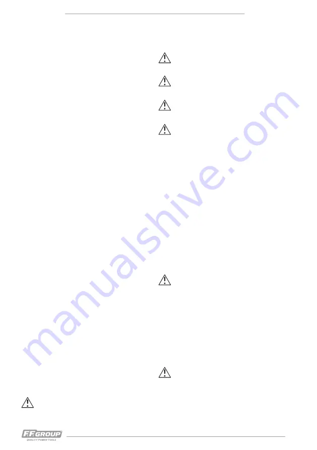 F.F. Group HPW 140 EASY Скачать руководство пользователя страница 16