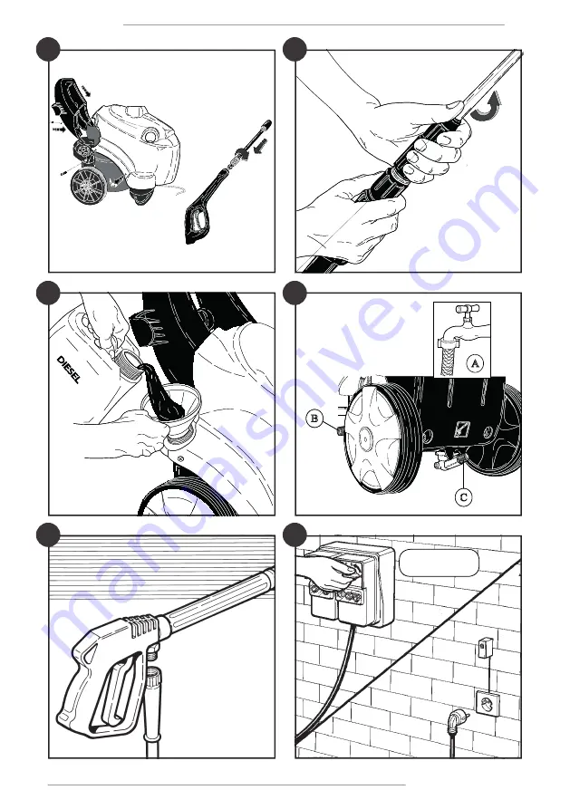 F.F. Group PWH 140 PLUS Original Instructions Manual Download Page 3