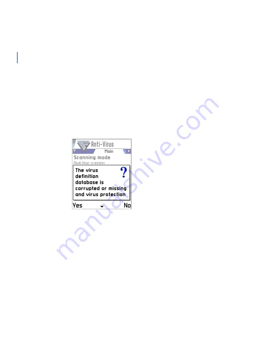 F-SECURE MOBILE ANTI-VIRUS FOR SERIES 60 User Manual Download Page 74