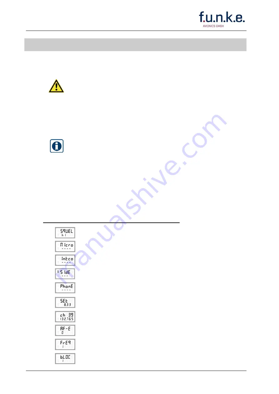 F.u.n.k.e. FSG 90 Installation & Operation Manual Download Page 44