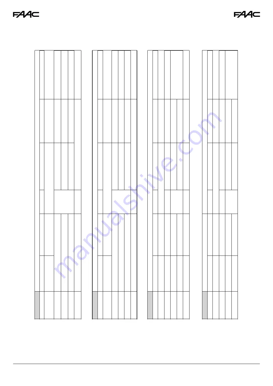 FAAC 455D220A.5 Manual Download Page 11