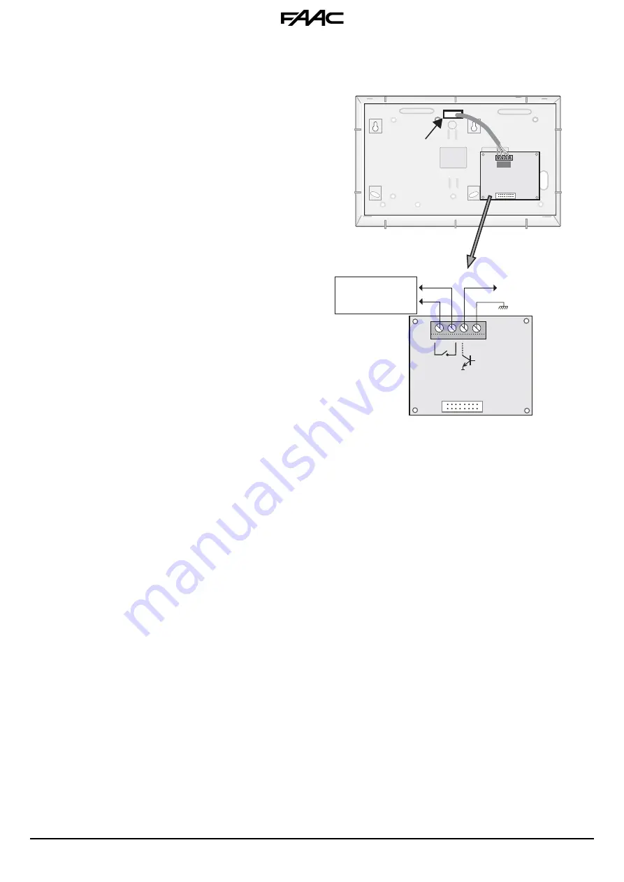 FAAC H4 Installation And Use Instructions Manual Download Page 11