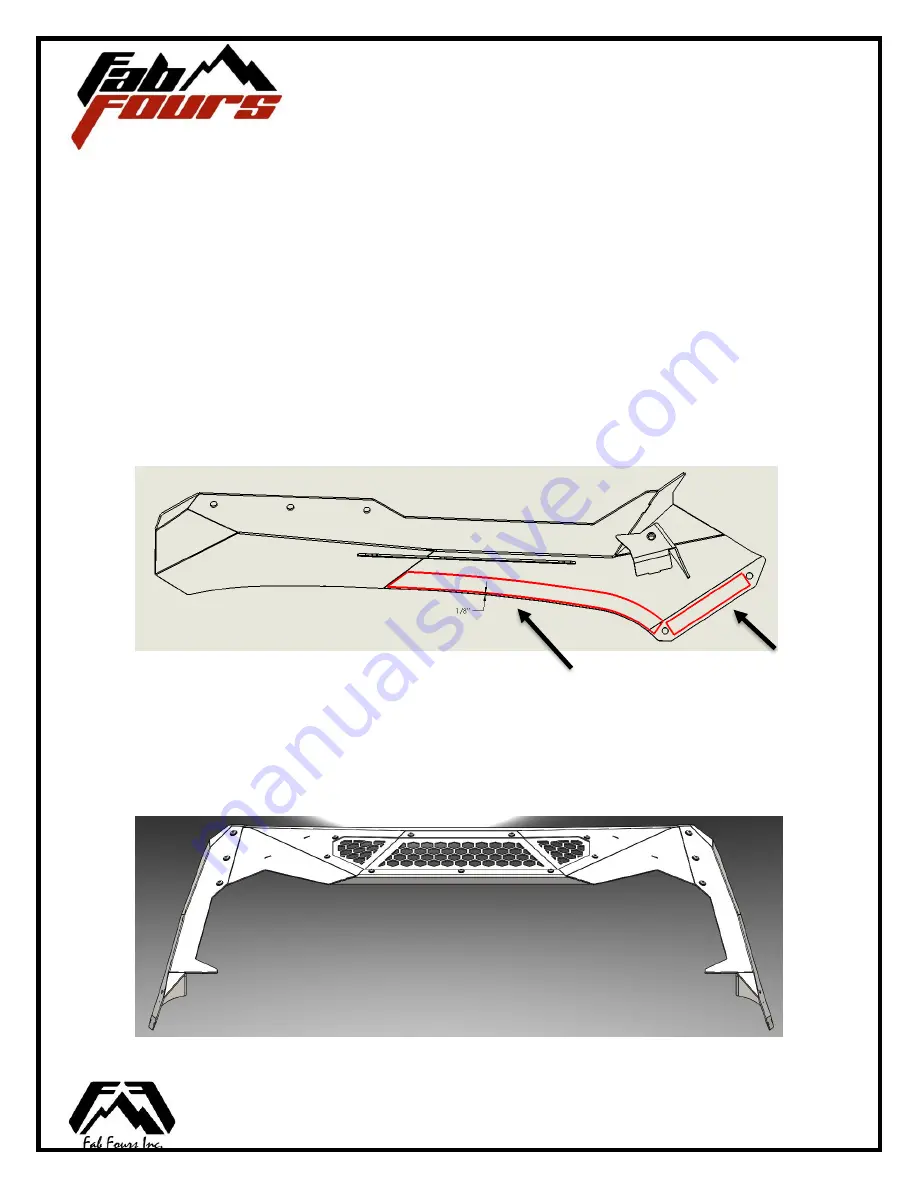 Fab Fours VI-COWL Installation Instructions Manual Download Page 14