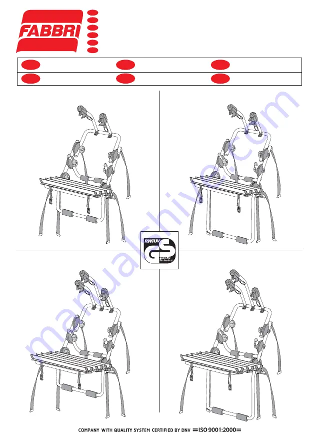 Fabbri BICI OK 2 Manual Download Page 10