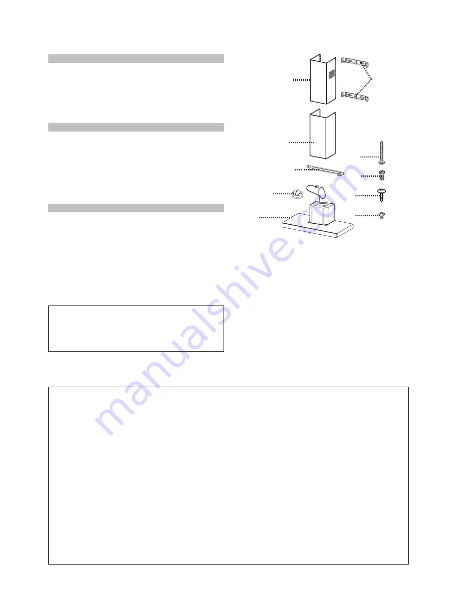 Faber BELA30SS600-B Installation Instructions Manual Download Page 6