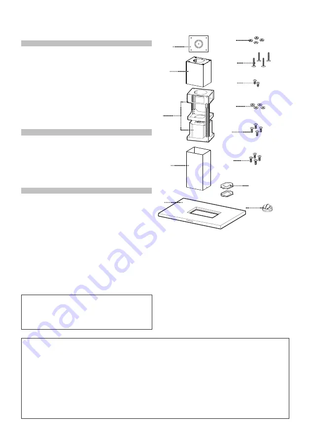 Faber BELAIS48SS600 Installation Instructions; Use And Care Information Download Page 25