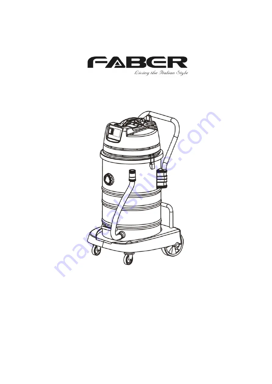 Faber Blizzard FVC-WD 650 Instruction Manual Download Page 1