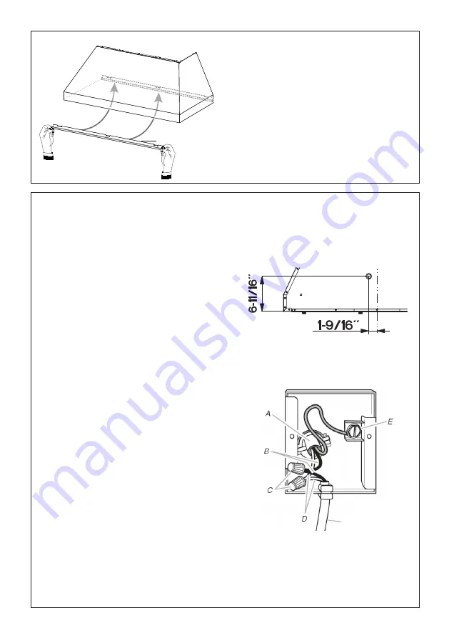 Faber Camino Pro CAPR36SS1200 Installation Instructions Manual Download Page 50