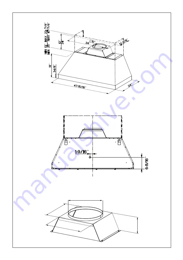 Faber Camino Pro CAPR36SS1200 Installation Instructions Manual Download Page 61