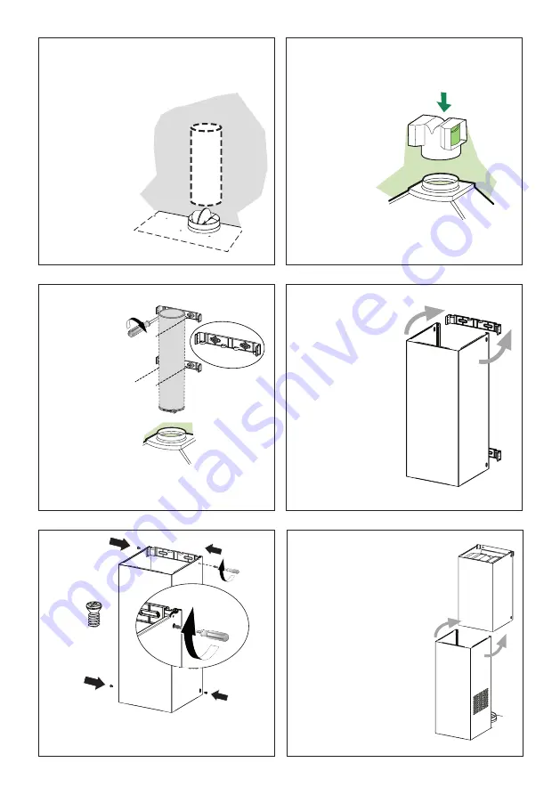 Faber CLASSICA PLUS CLAS30SS300-B Installation Instructions Manual Download Page 10