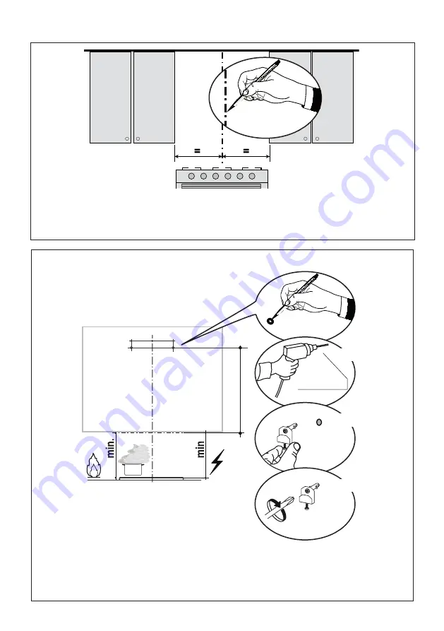 Faber CTAL31BK300-B Installation Instructions; Use And Care Information Download Page 12