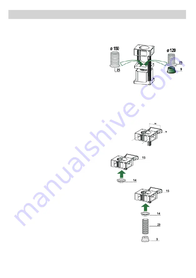 Faber CUBIA ISOLA GLOSS PLUS Installation Manual Download Page 22