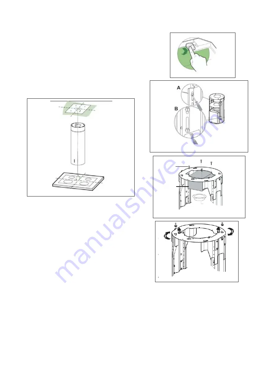 Faber CYLINDRA ISOLA Installation Instructions Manual Download Page 6