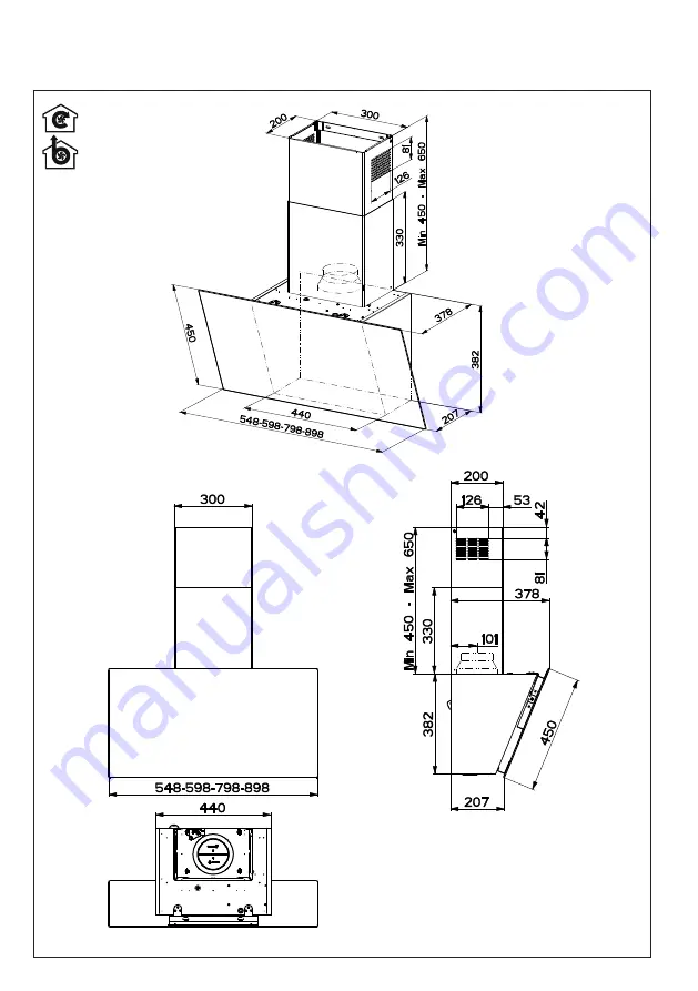 Faber DAISY PLUS BK A55 Installation Manual Download Page 5