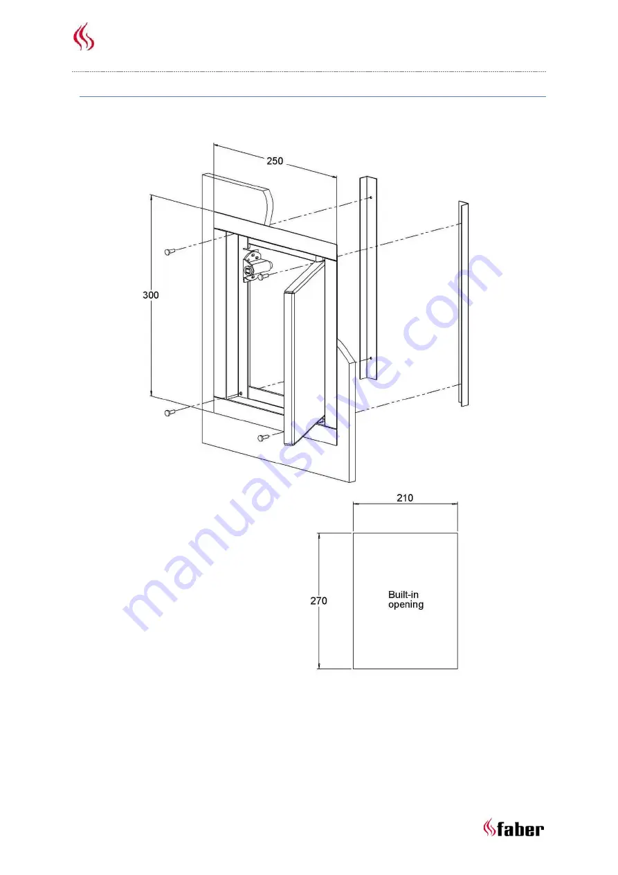 Faber e-MatriX 800 Installation Manual Download Page 16