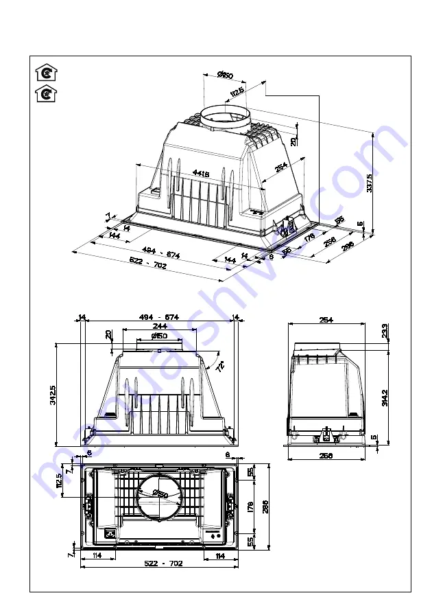 Faber Eurolux INTEGRA PREMIUM NF X A52 Скачать руководство пользователя страница 36