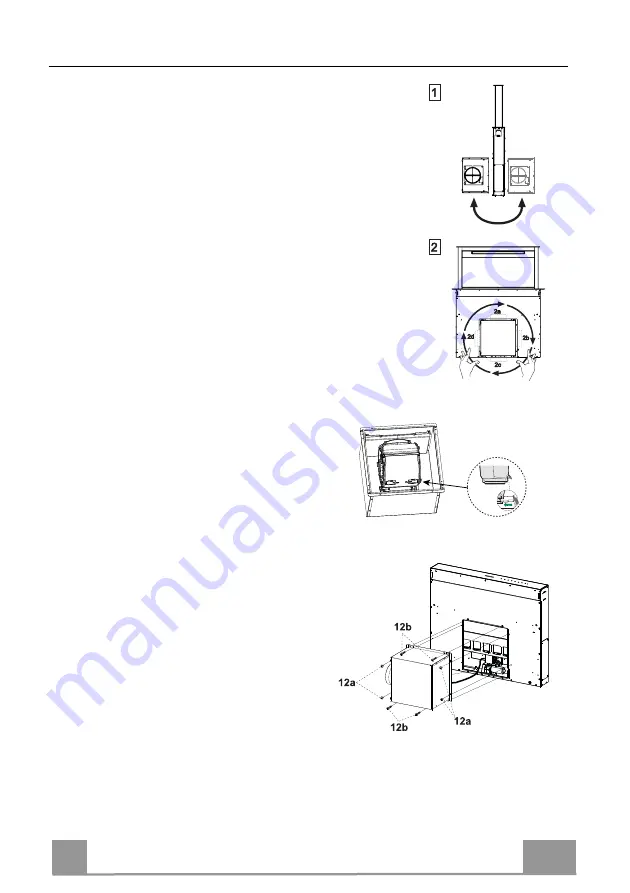 Faber FABULA EVO+WH A90 Instruction Manual Download Page 13